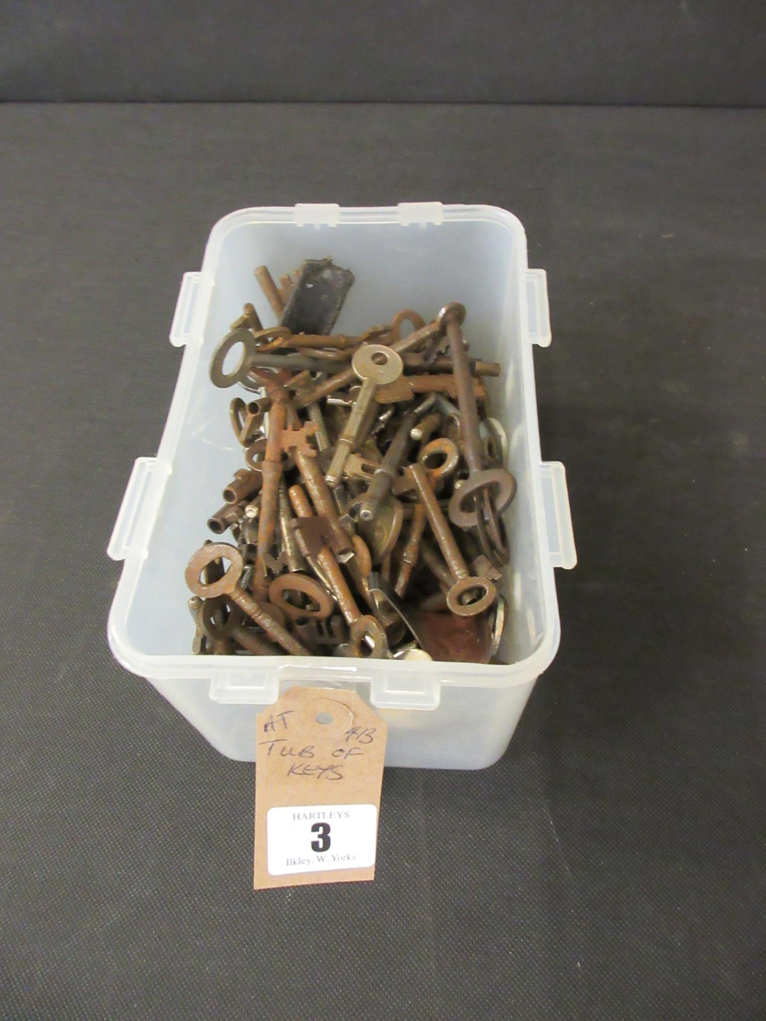 TUB OF KEYS Image