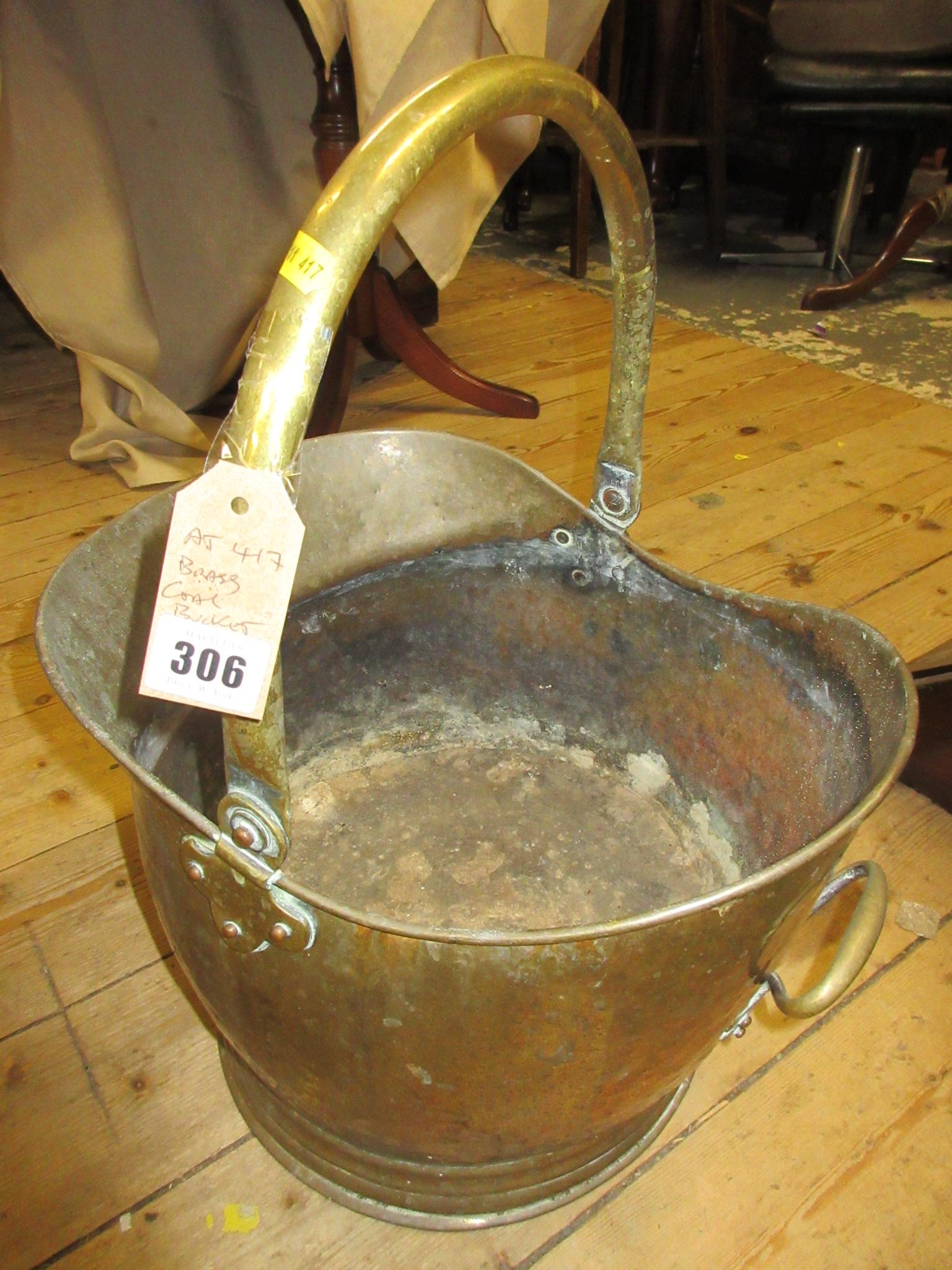 BRASS COAL BUCKET Image
