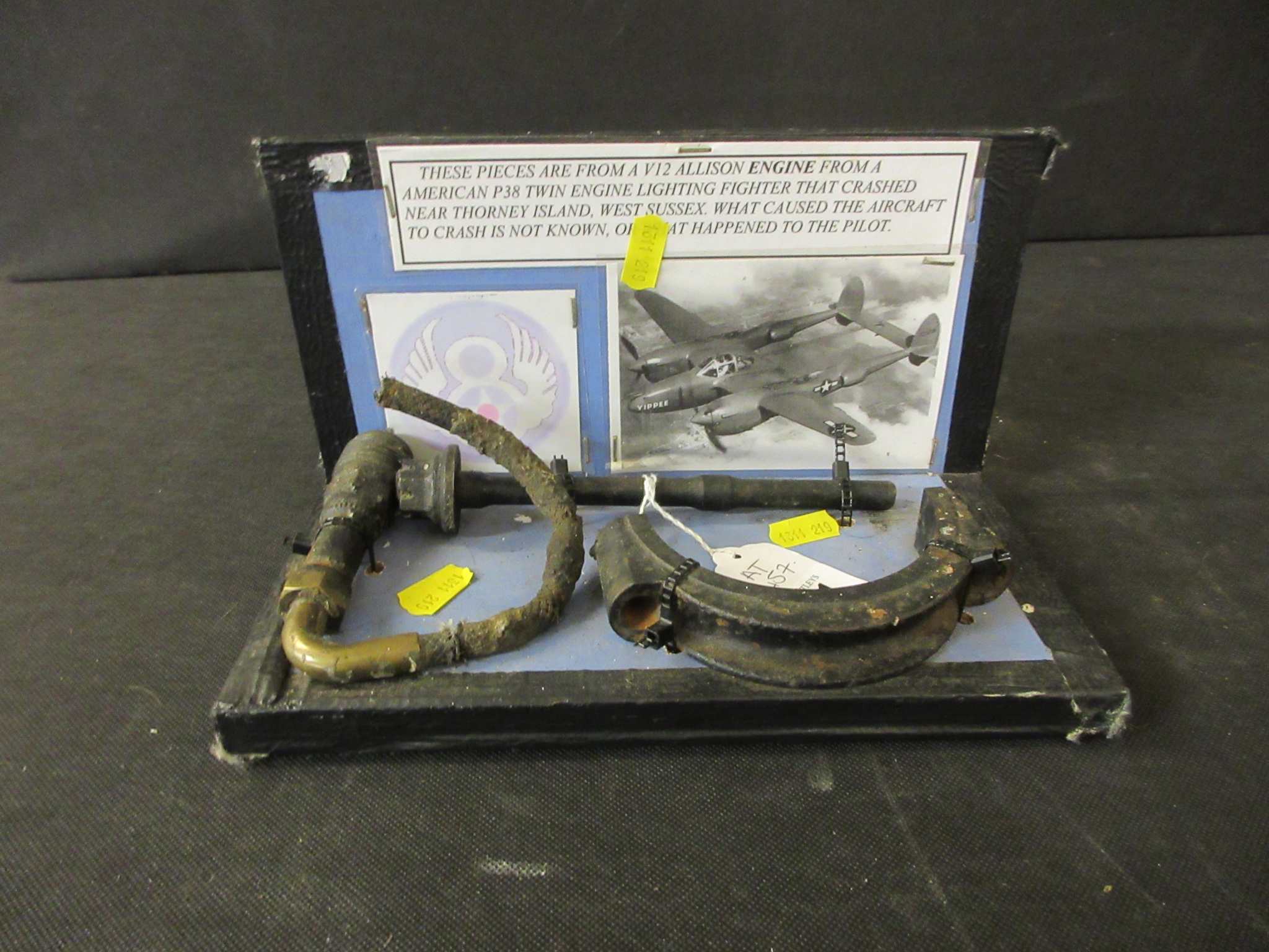 VINTAGE AIRCRAFT PARTS DISPLAY Image