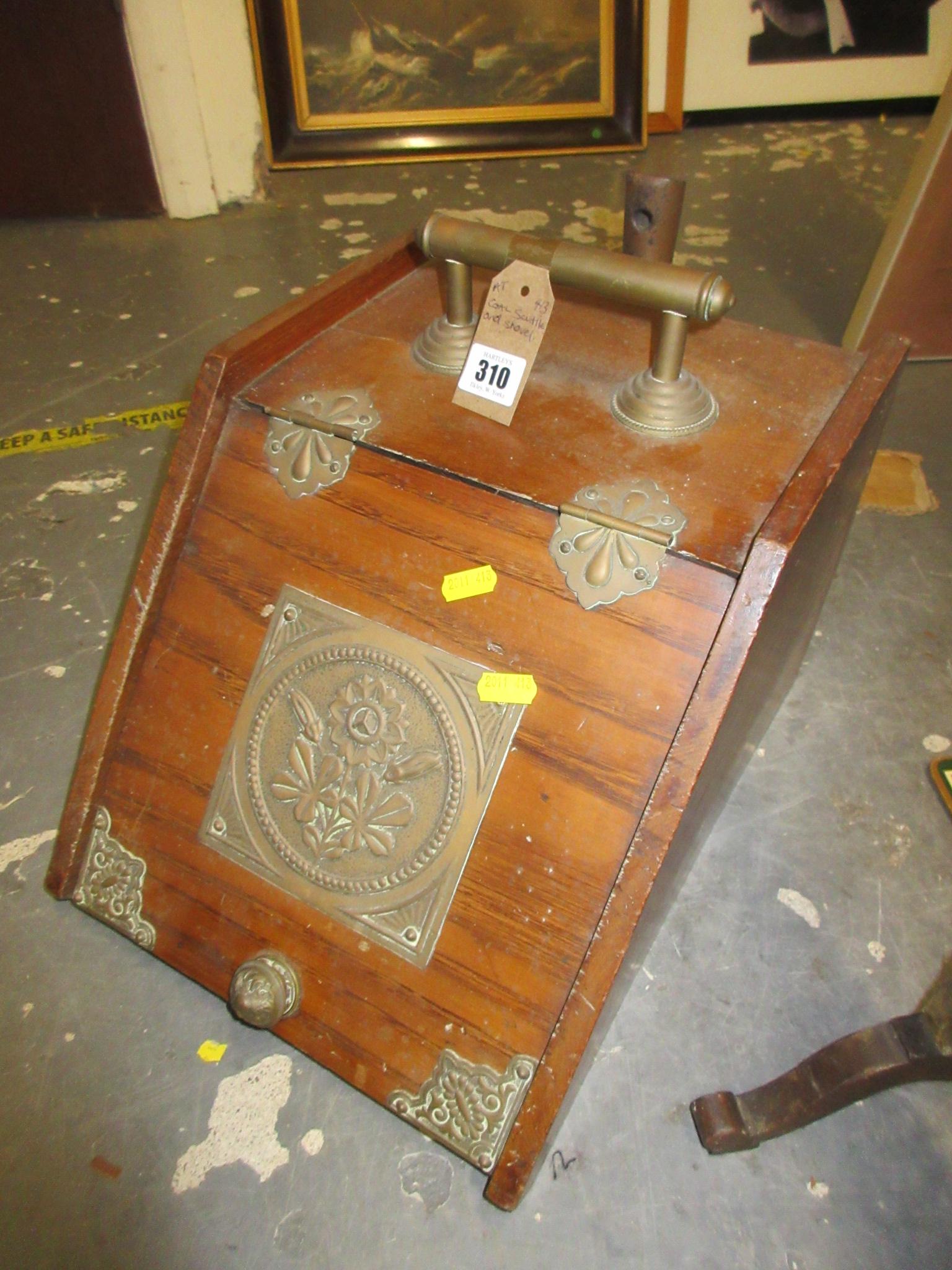 COAL SCUTTLE AND SHOVEL Image