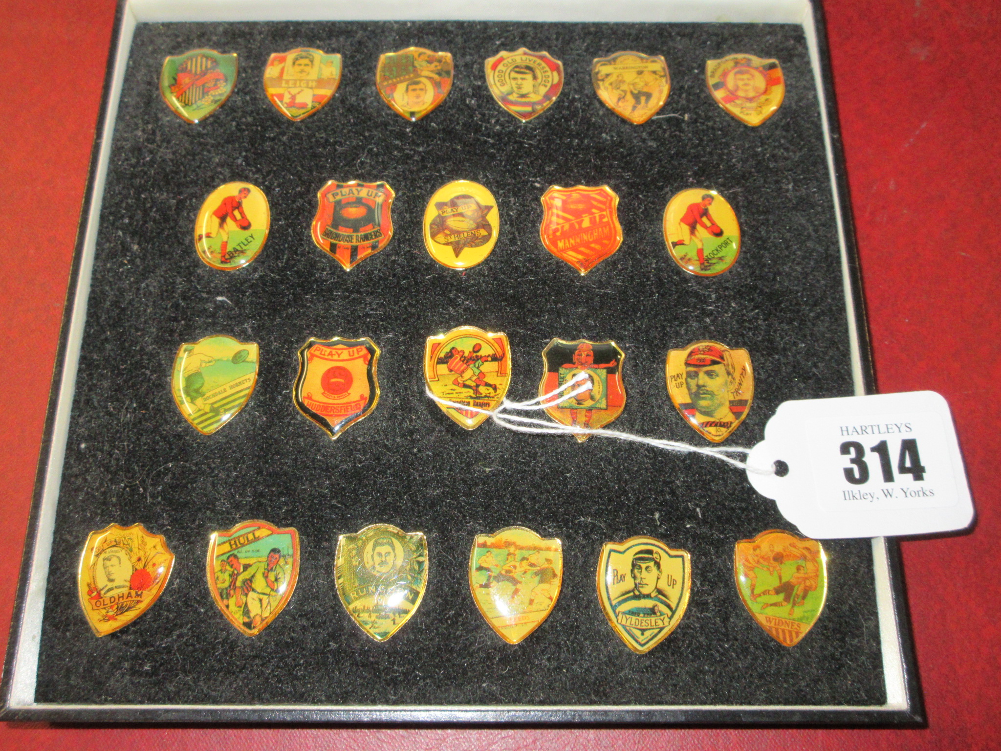 RUGBY LEAGUE CENTENARY PIN BADGES Image