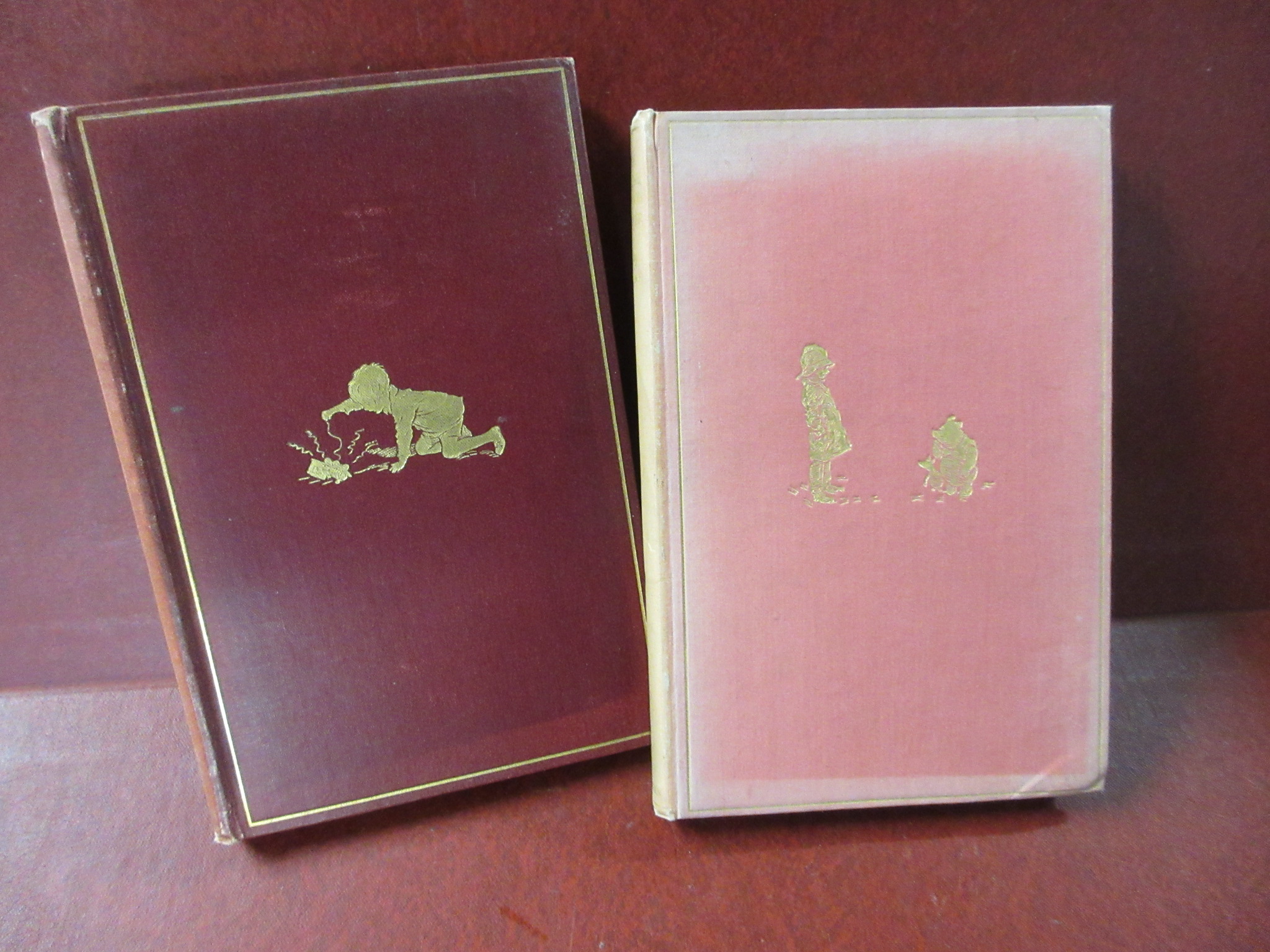 VINTAGE WINNIE THE POOH NOW WE ARE SIX AND HOUSE AT POOH CORNER BOOKS Image