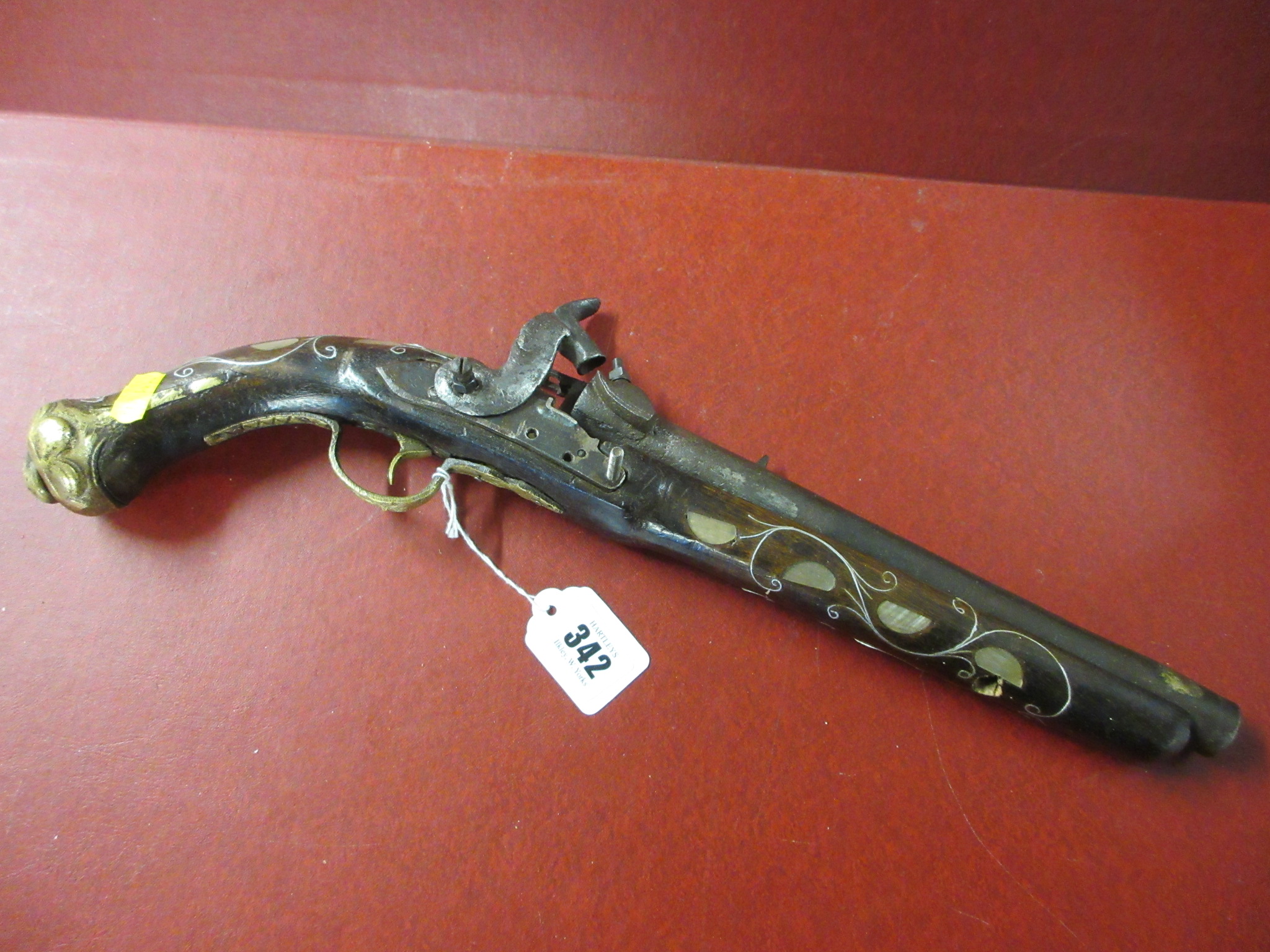 INLAID PERCUSSION PISTOL Image