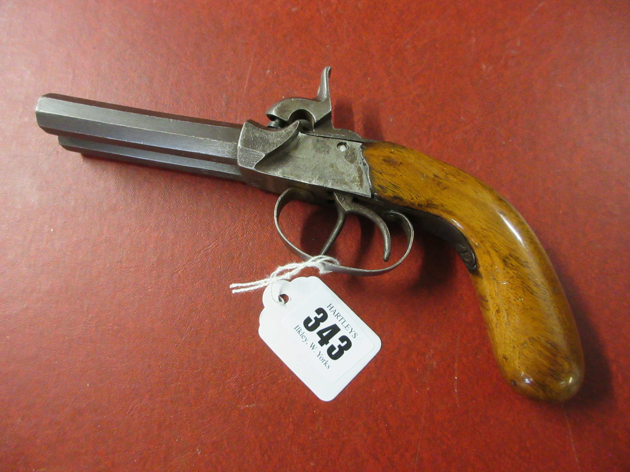 PERCUSSION DOUBLE BARREL PISTOL Image