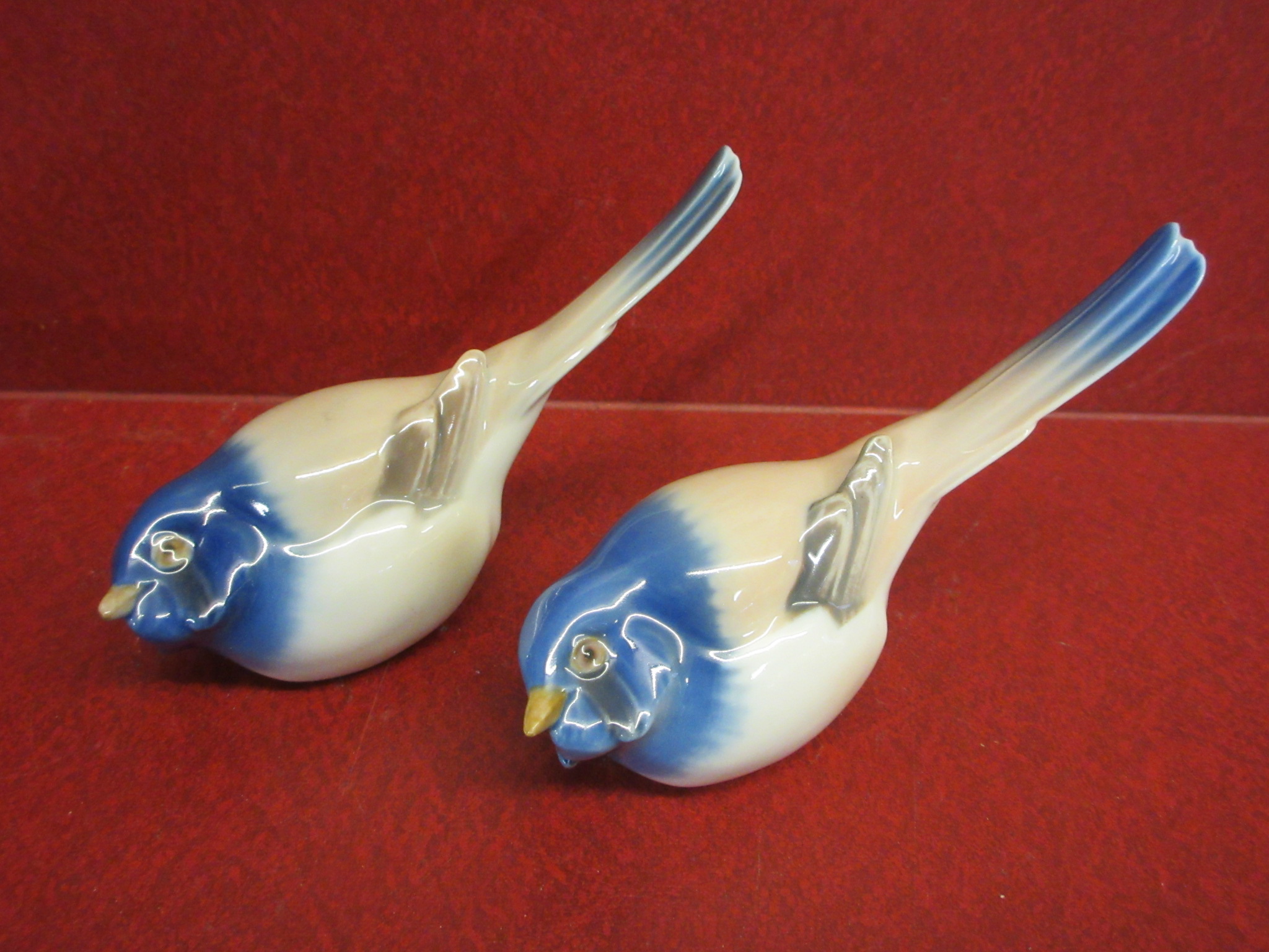PAIR OF BING AND GRONDAHL BIRDS Image
