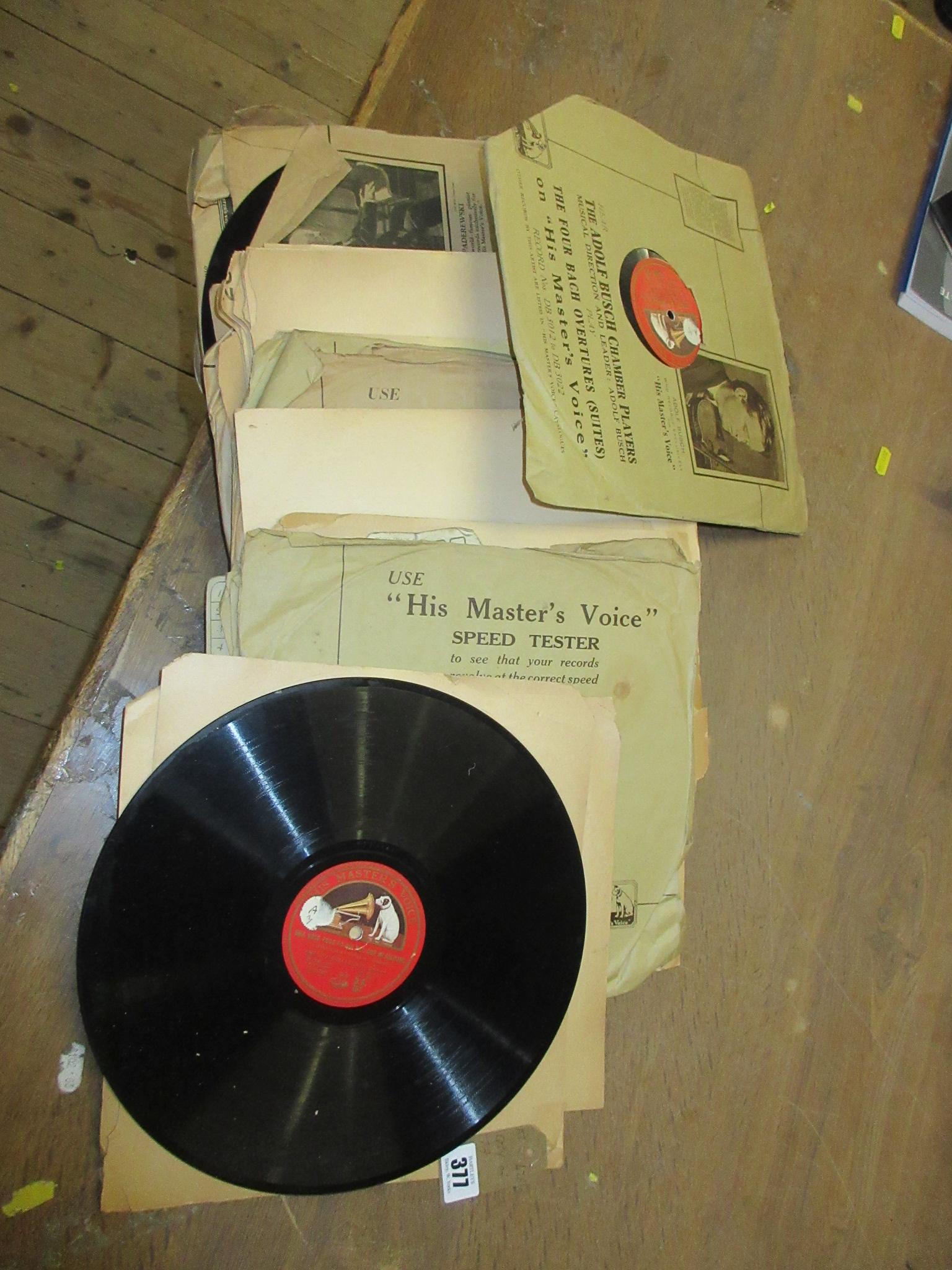 QUANTITY OF 78RPM RECORDS Image