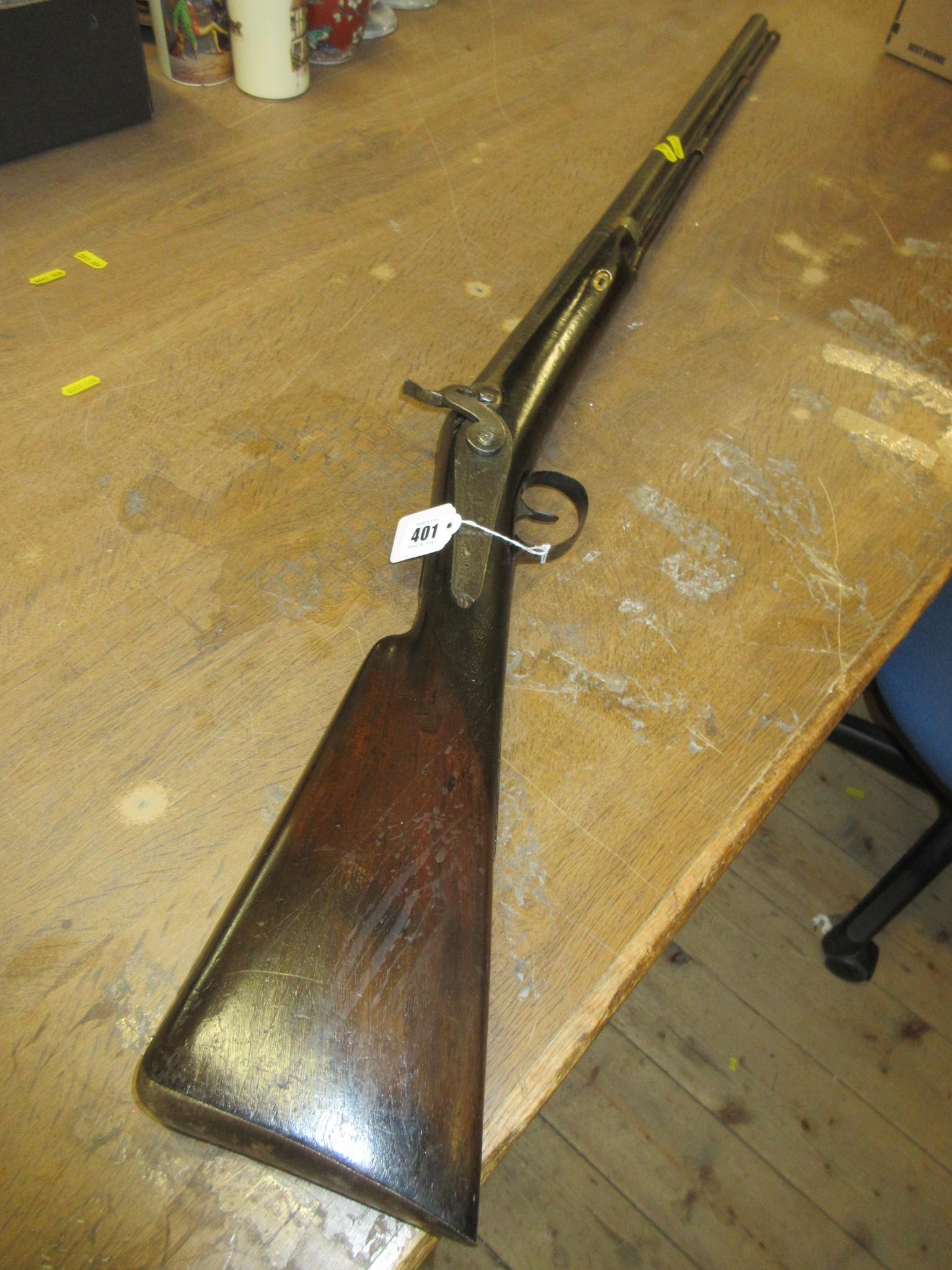 19TH CENTURY PERCUSSION MUSKET Image
