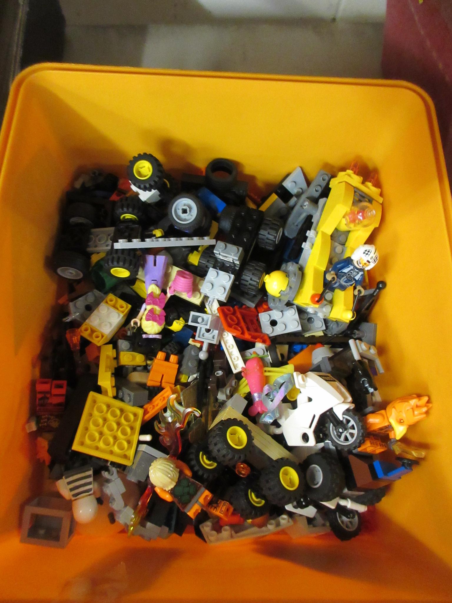 BOX OF LEGO Image