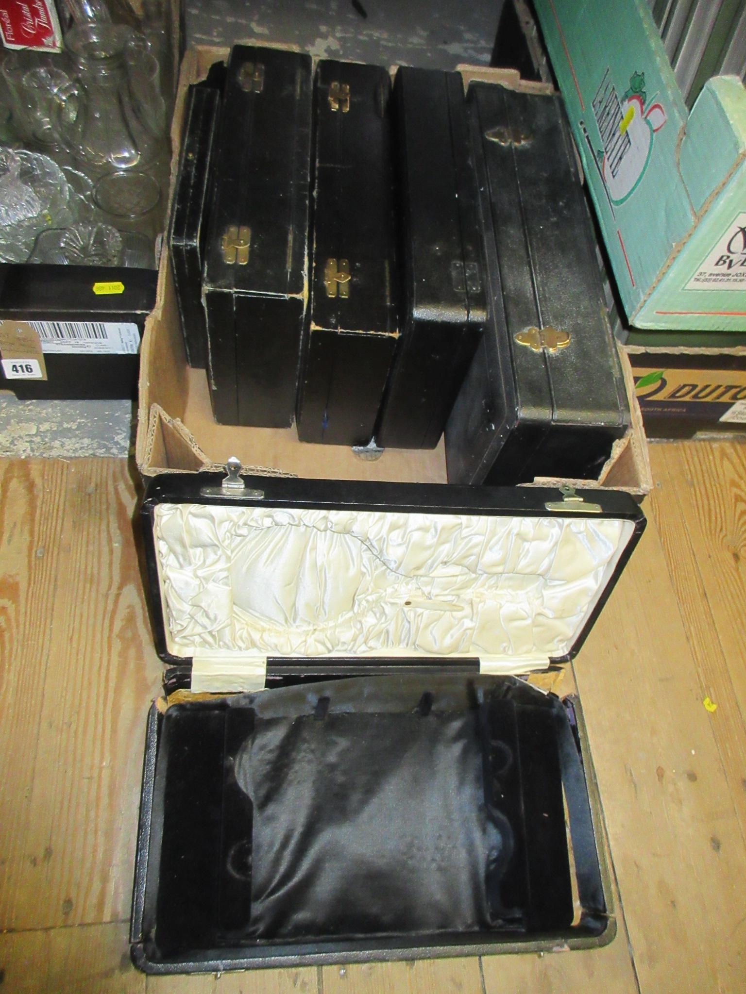 BOX OF EMPTY BRUSH SET BOXES Image