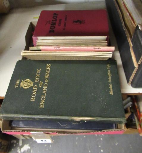 QUANTITY OF VINTAGE ROADMAPS AND GUIDES Image
