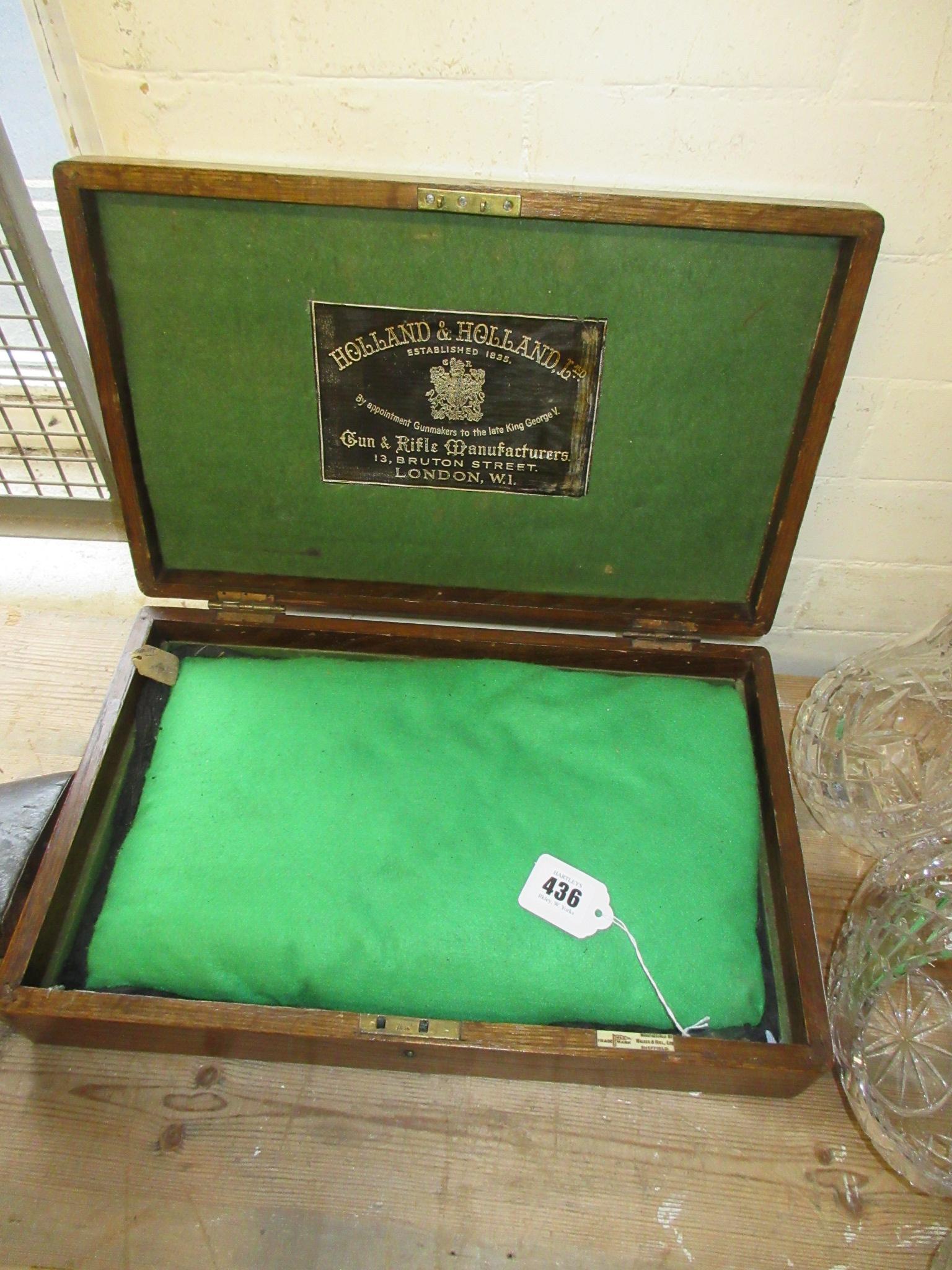 PISTOL CASE WITH REPRO HOLLAND AND HOLLAND LABEL Image