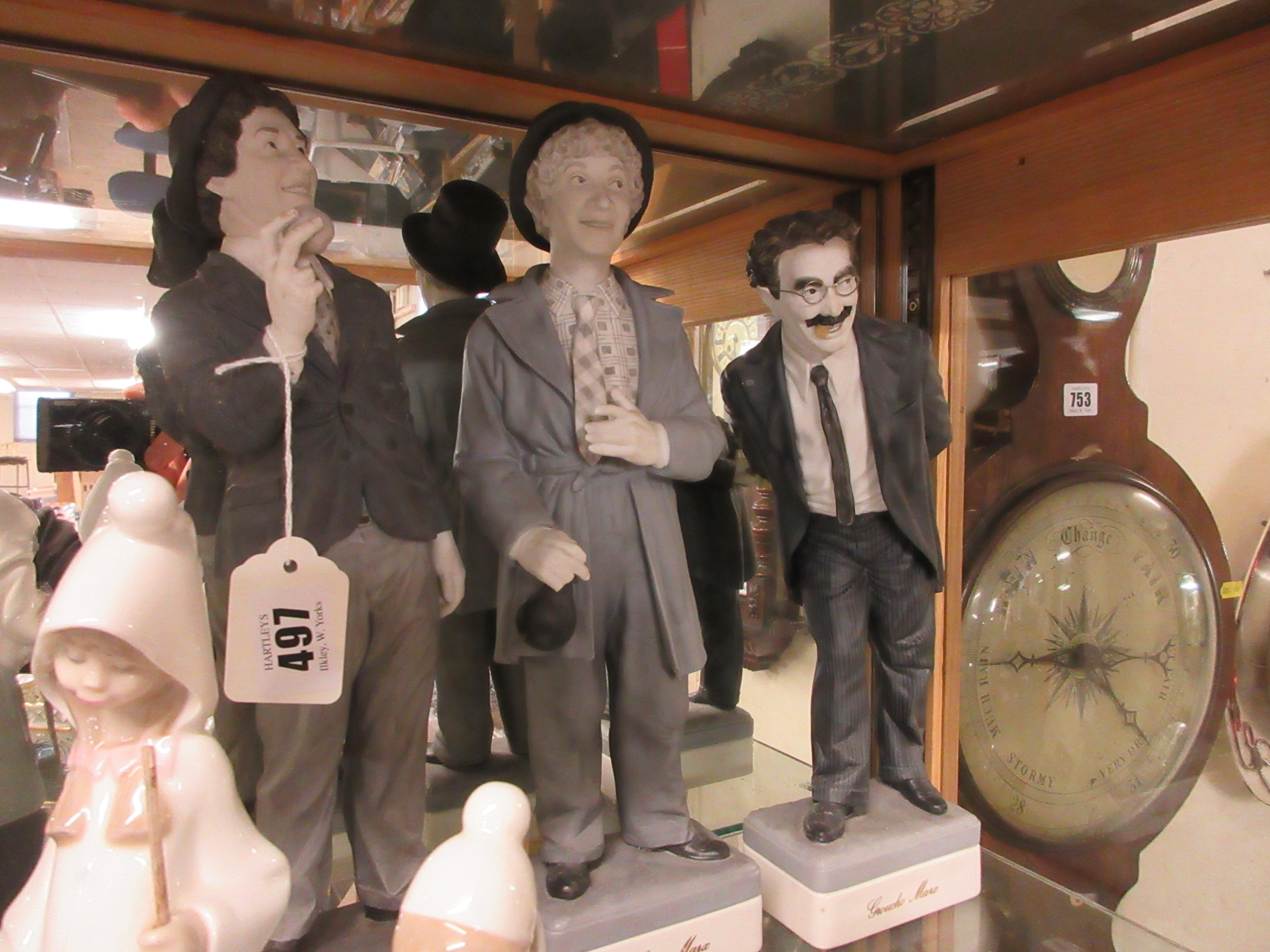 THREE ALGORA MARX BROTHERS FIGURES Image