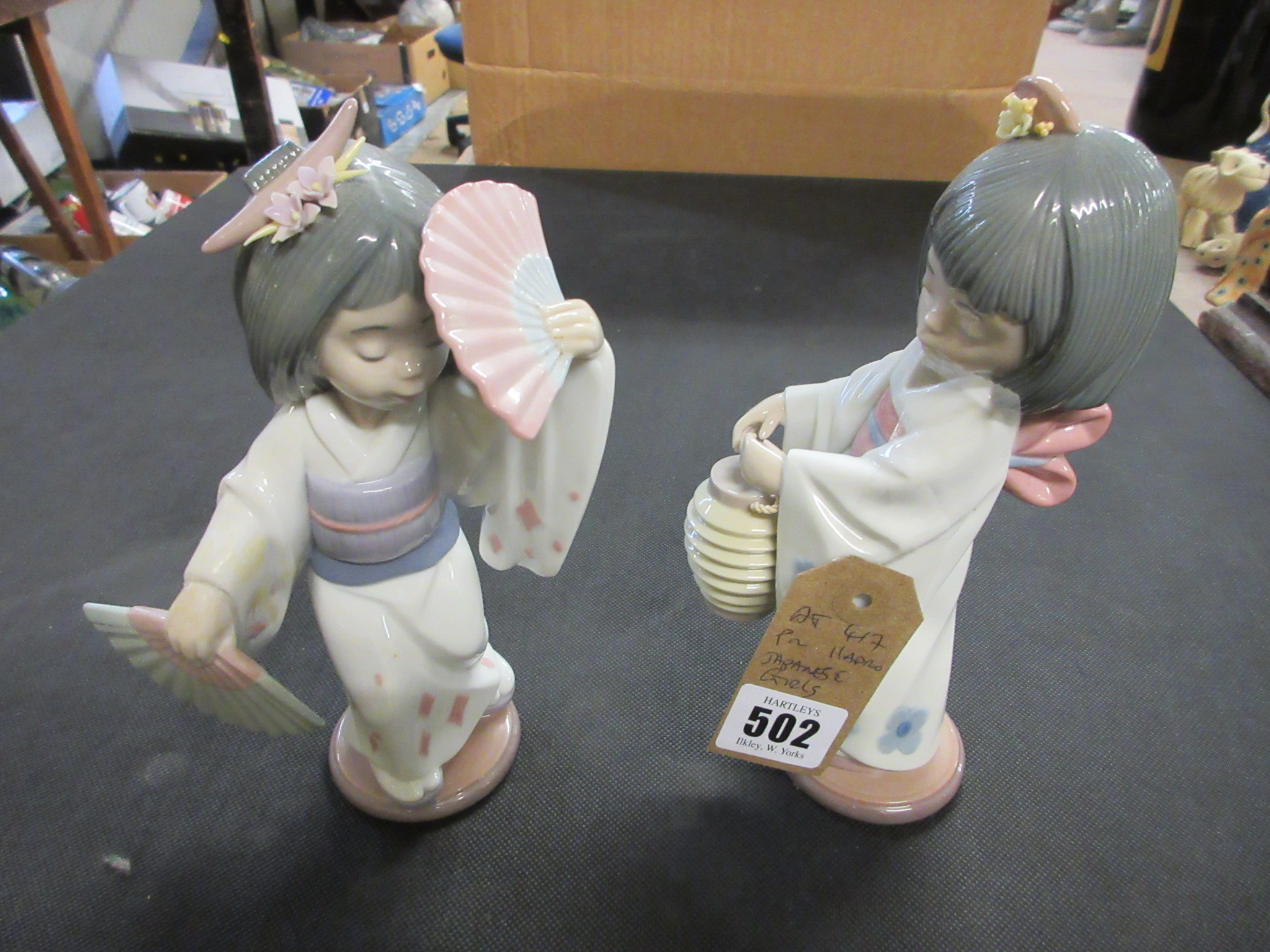 PAIR OF LLADRO JAPANESE GIRLS Image
