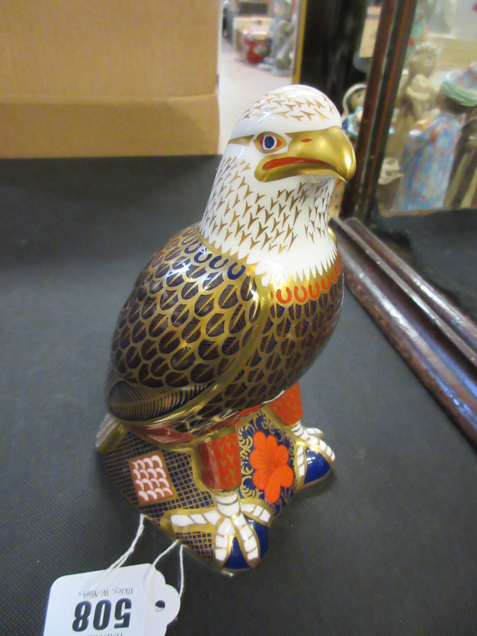 ROYAL CROWN DERBY BALD EAGLE Image