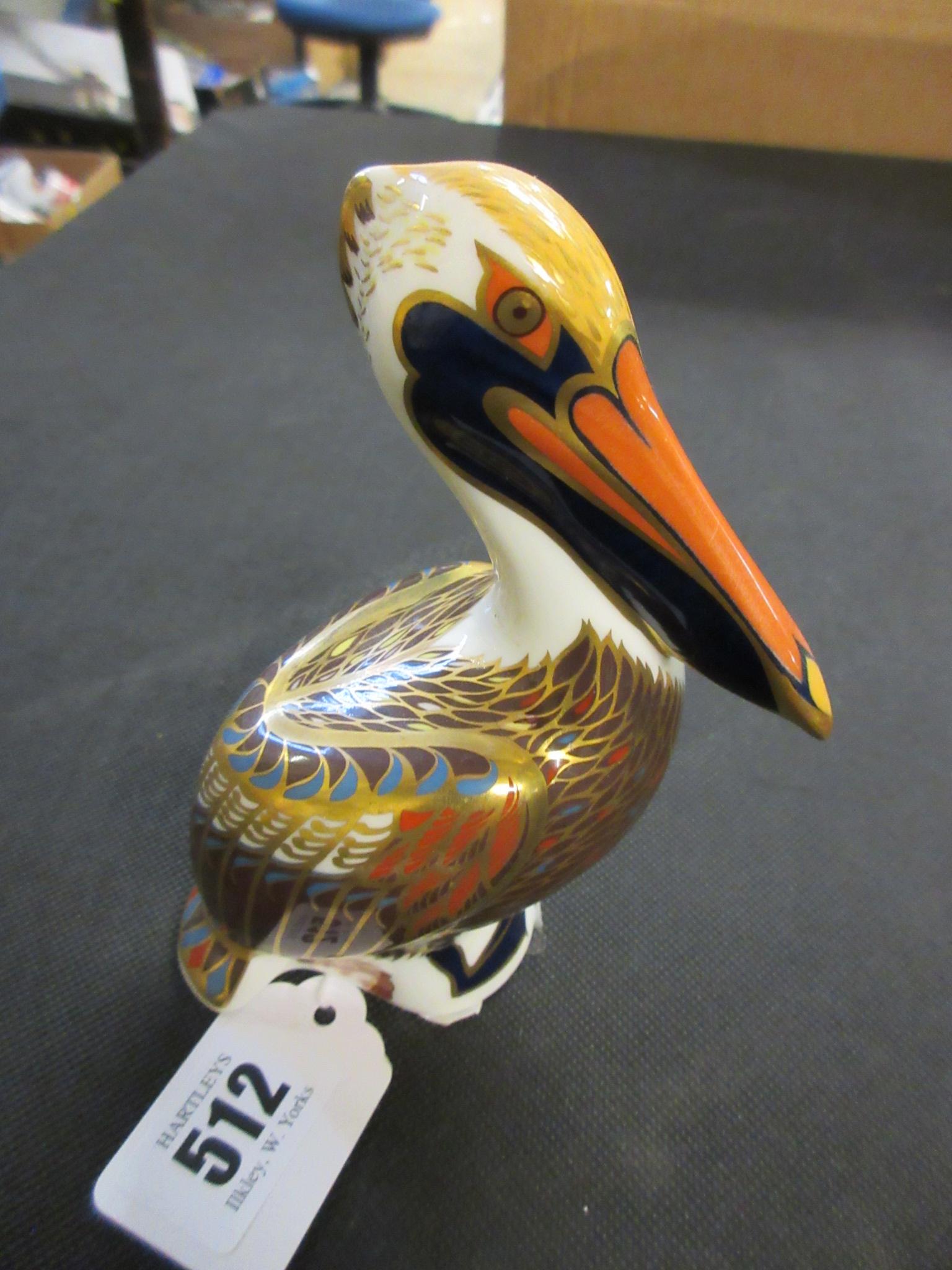 ROYAL CROWN DERBY PELICAN Image
