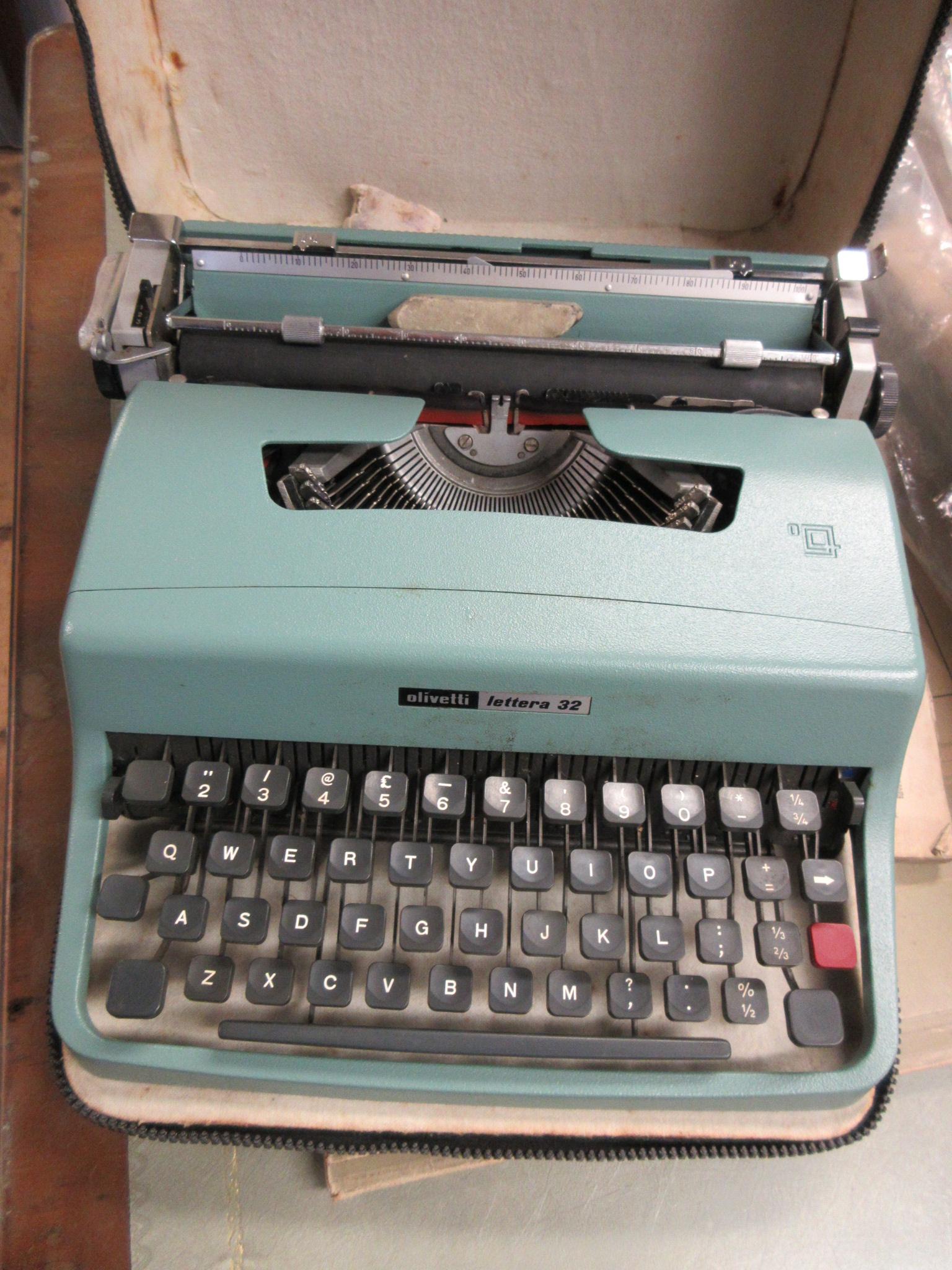 CASED TYPEWRITER Image