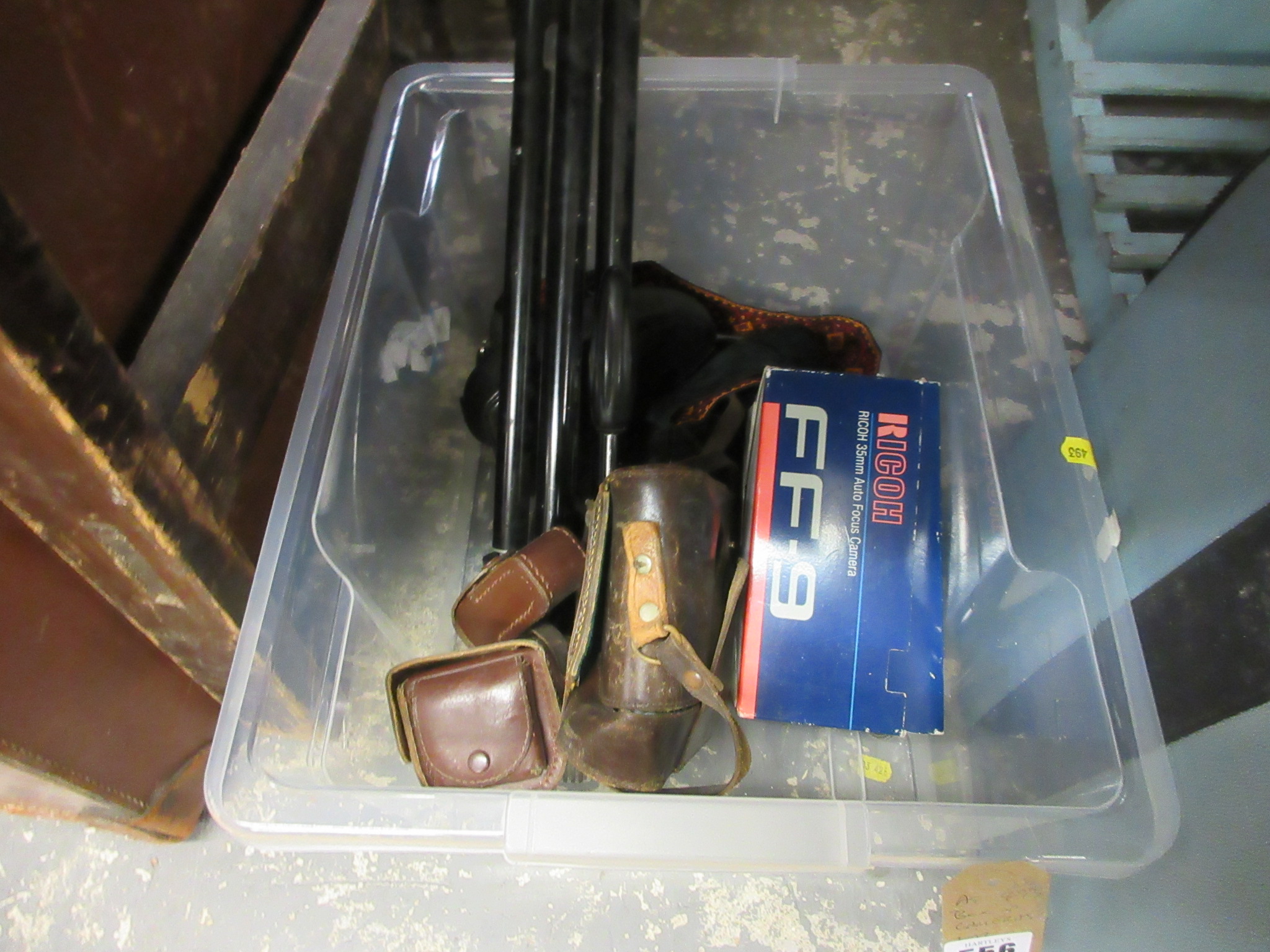 BOX OF CAMERAS ETC Image