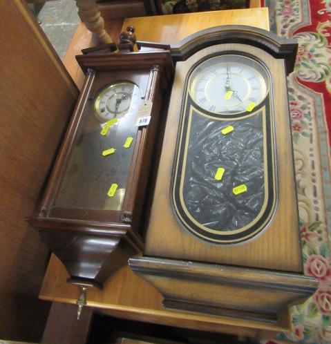 TWO WALL CLOCKS Image