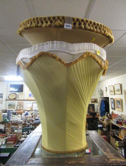 FOUR VINTAGE LAMPSHADES Image