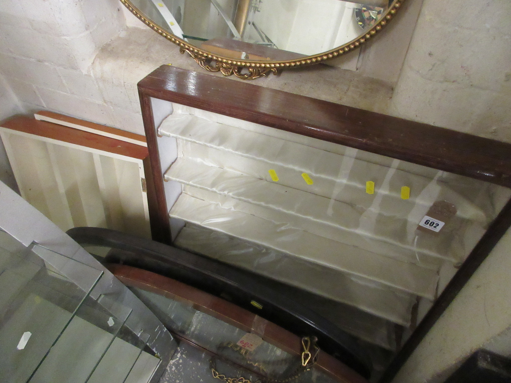 TWO DISPLAY CABINETS Image