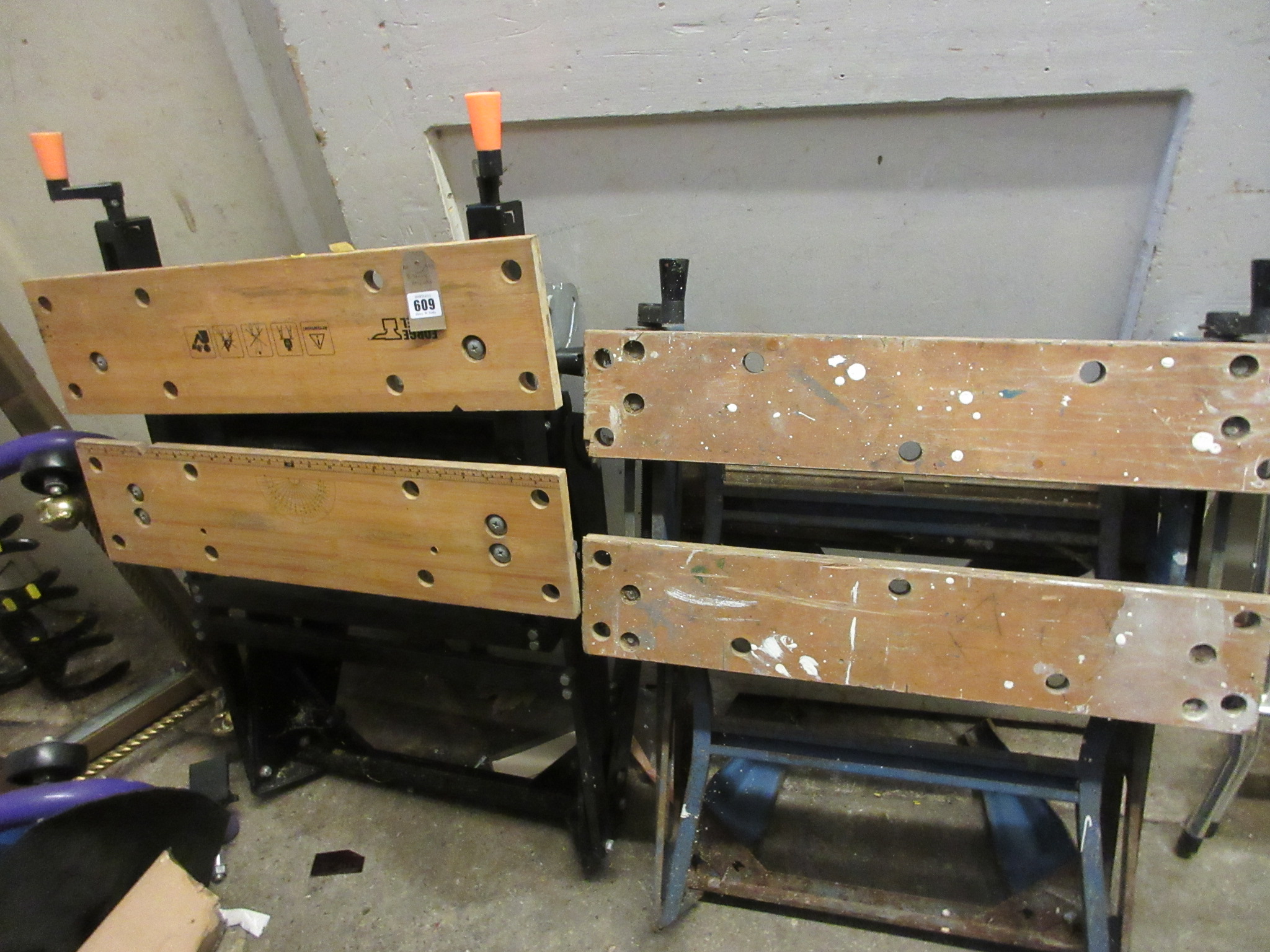 TWO WORK BENCHES Image