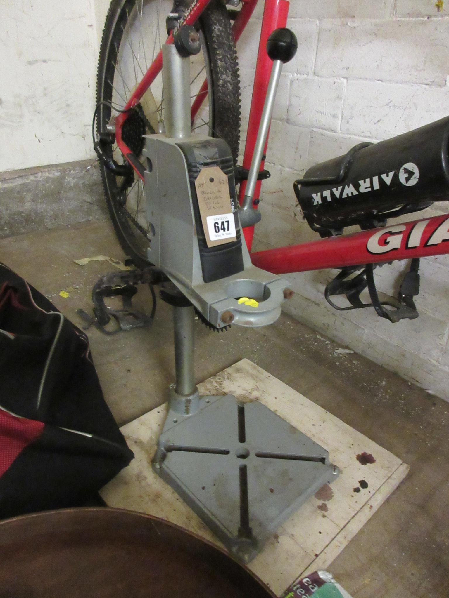 BLACK AND DECKER DRILL STAND Image