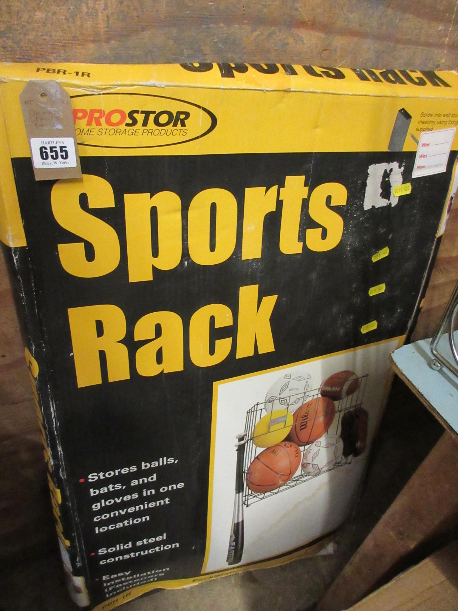 BOXED SPORTS RACK Image