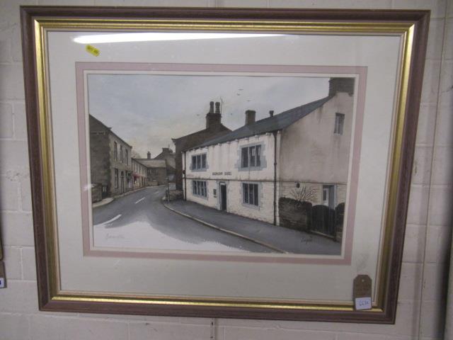 GRASSINGTON WATERCOLOUR BY LOGAN Image