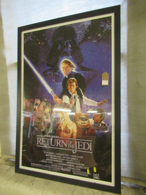 FRAMED RETURN OF THE JEDI POSTER Image