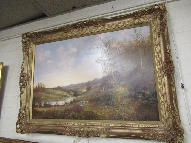 NOEL RIPLEY OIL ON BOARD LANDSCAPE Image