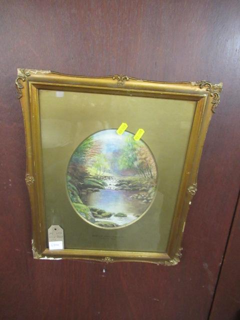 GILT FRAMED WATERCOLOUR Image