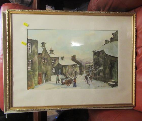 TWO PASTEL STILL LIFES AND A WATERCOLOUR Image