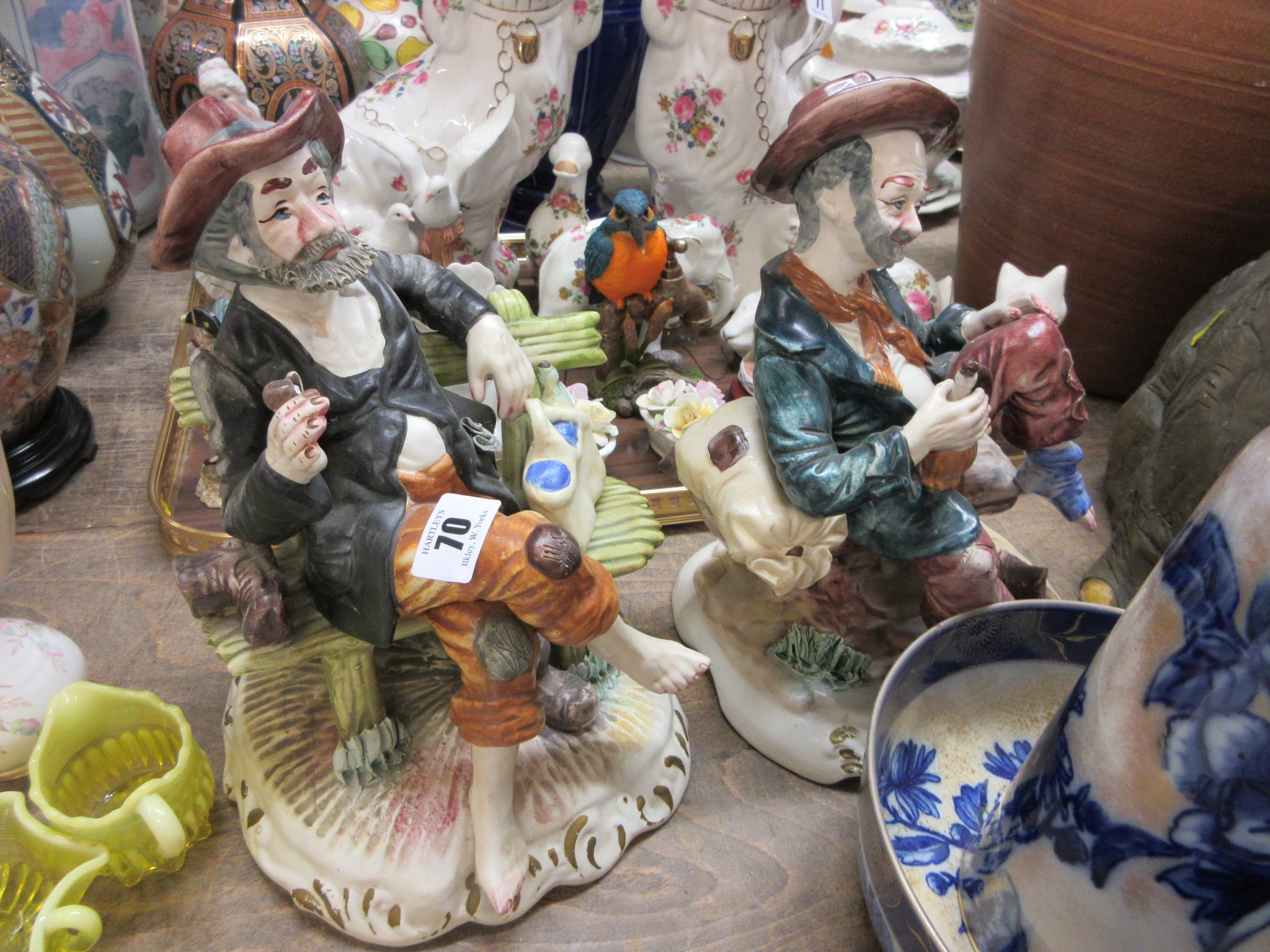 TWO CAPO DI MONTE FIGURES Image
