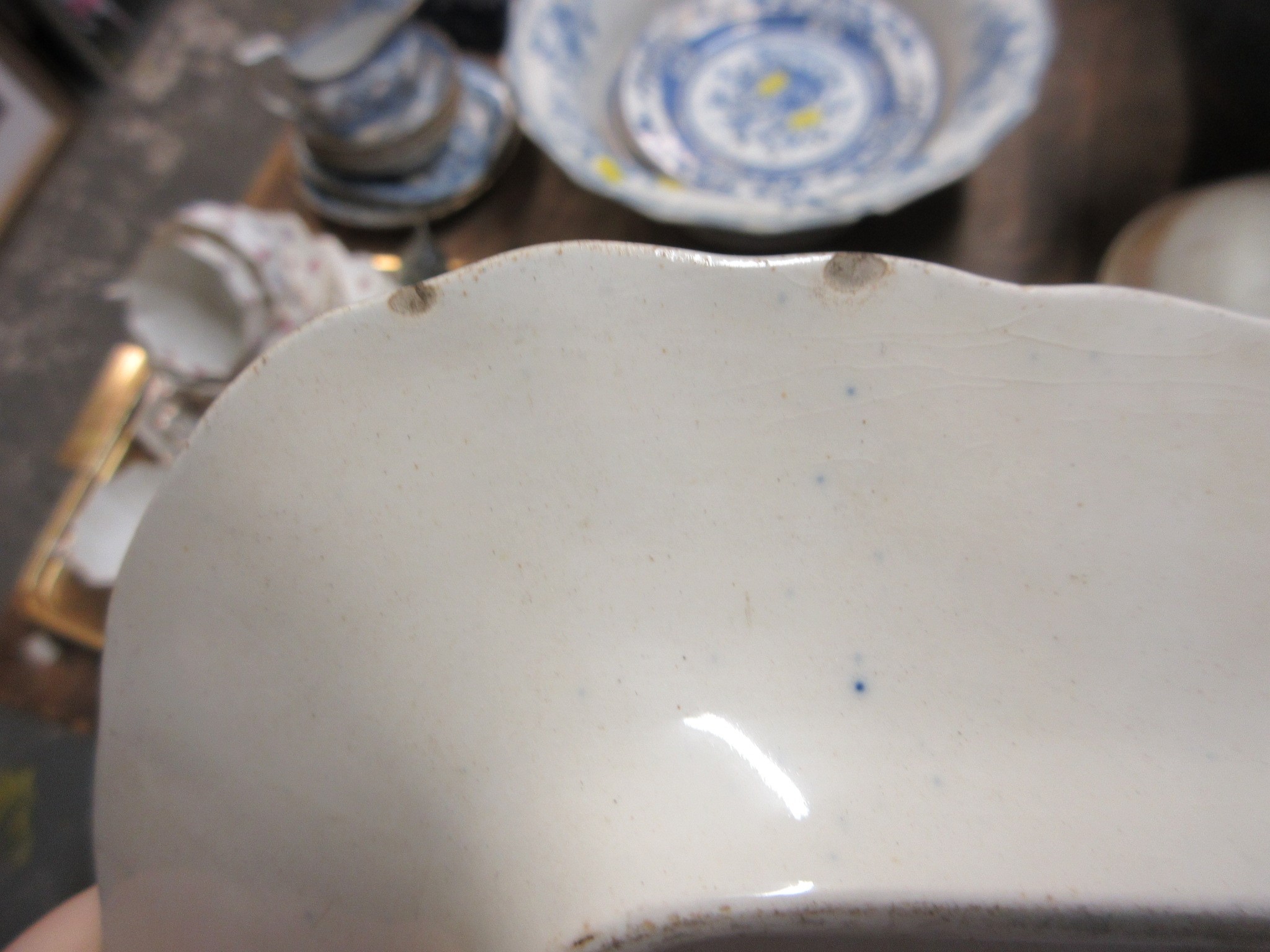 EARLY 19TH CENTURY ENGLISH PORCELAIN PART TEA SERVICE TWO EARLY MINTON PLATES AND OTHER CERAMICS Image