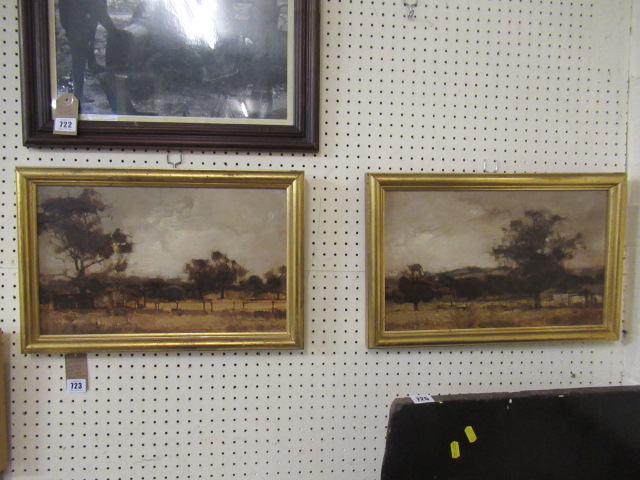 LEFEVORE GALLERY PAIR OF OILS BY JAMES TAYLOR Image