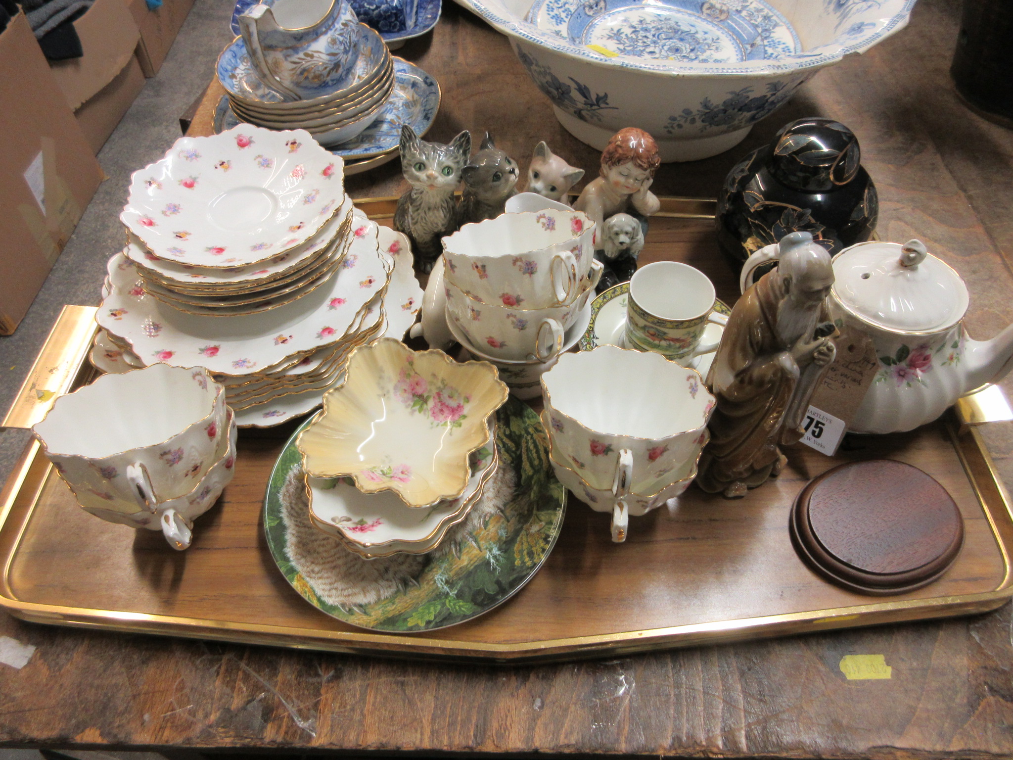 PARAGON CHINA TEASET AND VARIOUS ORNAMENTS ETC Image