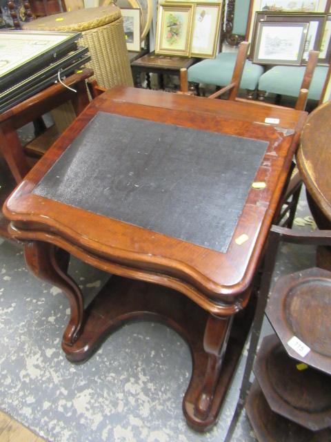 DAVENPORT WITH SEWING ITEMS Image