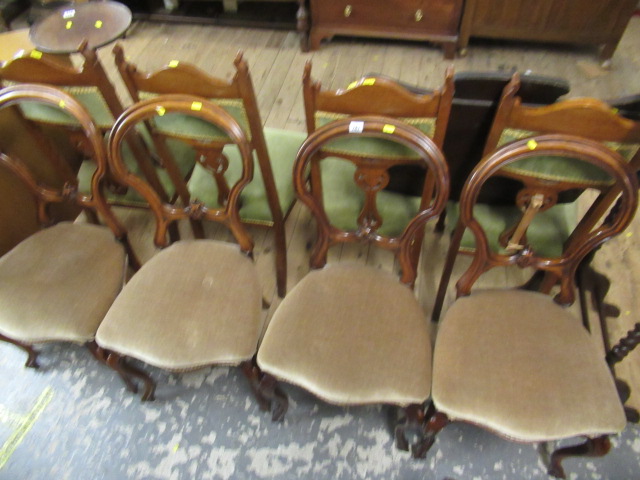 SET OF FOUR BALLOON BACK CHAIRS Image