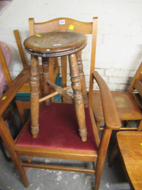 CHAIR AND STOOL Image