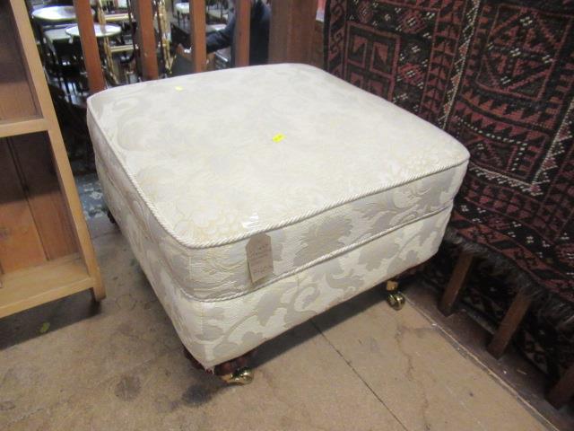 UPHOLSTERED STORAGE STOOL Image