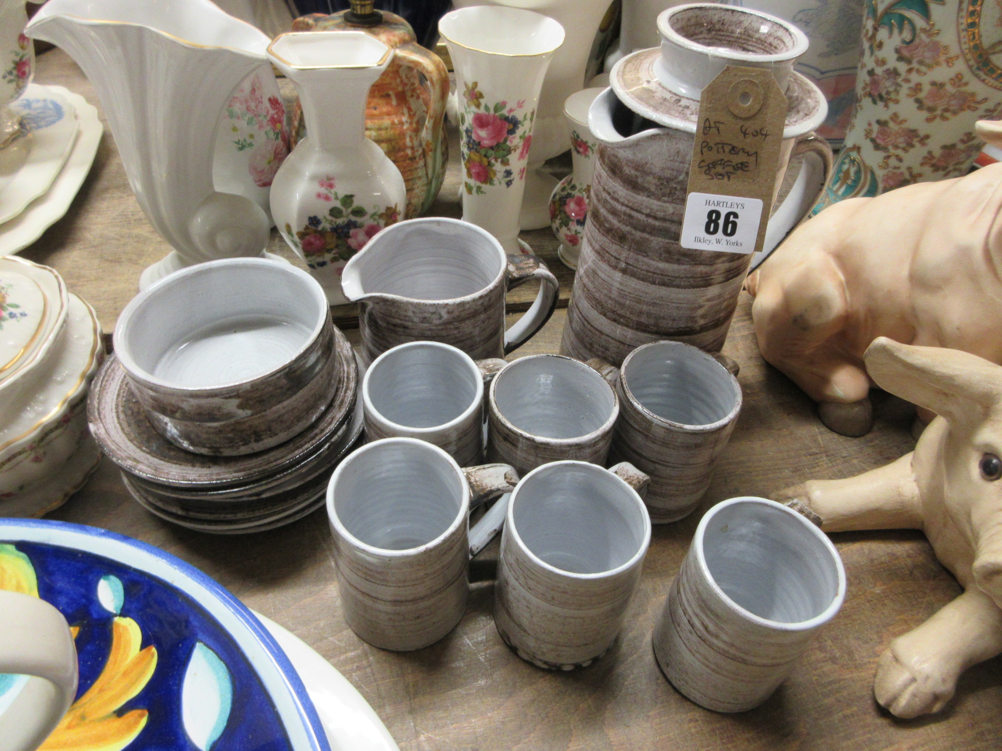 POTTERY COFFEE SET Image