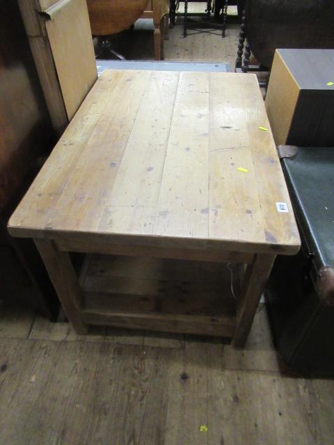 TWO TIERED RUSTIC COFFEE TABLE Image