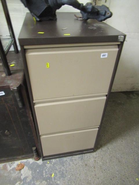 THREE DRAWER FILING CABINET Image