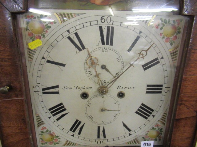 SAM INGHAM OF RIPON LONGCASE CLOCK Image