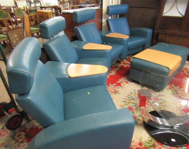 SET OF STRESSLESS CINEMA CHAIRS Image