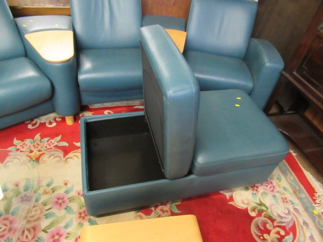 SET OF STRESSLESS CINEMA CHAIRS Image