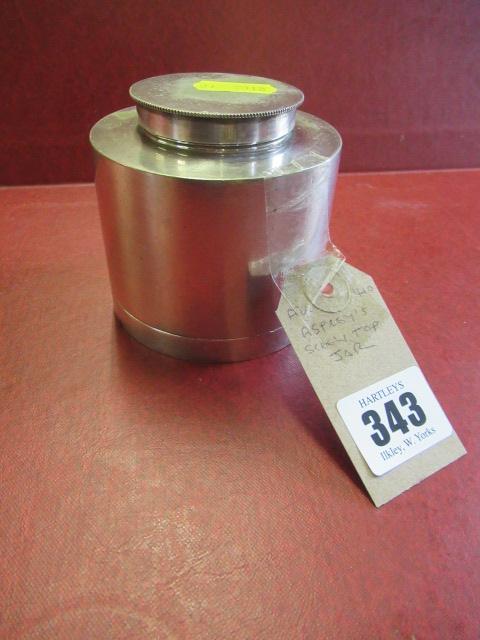 ASPREYS SCREW TOP JAR Image