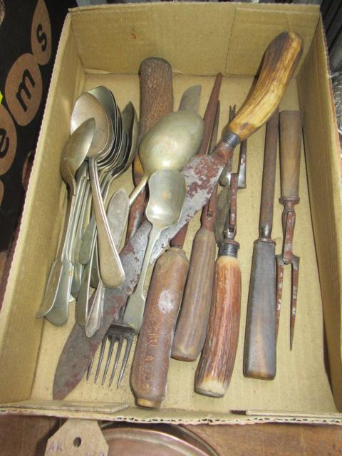 BOX OF CUTLERY Image
