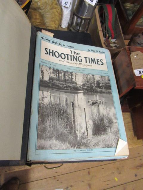 TWO FOLDERS OF THE SHOOTING TIMES Image