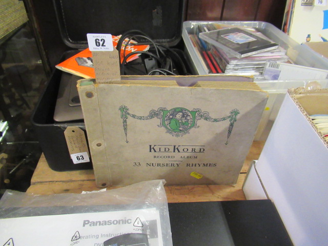 KID KORD RECORD ALBUM OF NURSERY RHYMES Image